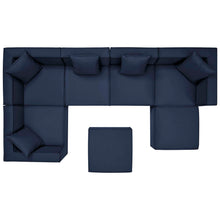 Load image into Gallery viewer, Saybrook 7-Piece Outdoor Patio Upholstered Sectional Sofa by Modway