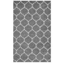 Load image into Gallery viewer, Solvea Moroccan Trellis 5x8 Shag Area Rug by Modway