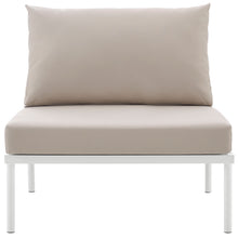 Load image into Gallery viewer, Harmony Armless Outdoor Patio Aluminum Chair by Modway