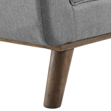 Load image into Gallery viewer, Haven Tufted Button Upholstered Fabric Accent Bench by Modway