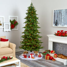 Load image into Gallery viewer, 8' South Carolina Fir Artificial Christmas Tree w/ 650 Clear Lights
