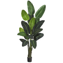 Load image into Gallery viewer, 8' Traveler's Palm Artificial tree