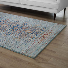 Load image into Gallery viewer, Naria Distressed Vintage Medallion 8x10 Area Rug by Modway