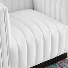 Load image into Gallery viewer, Conjure Tufted Upholstered Fabric Armchair by Modway