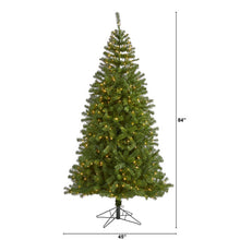 Load image into Gallery viewer, 7' Springfield Artificial Christmas Tree w 400 Warm Clear Lights
