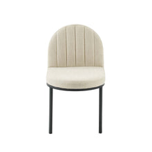 Load image into Gallery viewer, Isla Channel Tufted Upholstered Fabric Dining Side Chair by Modway