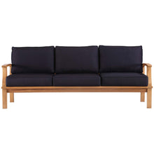 Load image into Gallery viewer, Marina Outdoor Patio Teak Sofa by Modway