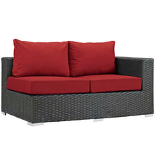 Load image into Gallery viewer, Sojourn Outdoor Patio Sunbrella¨ Right Arm Loveseat by Modway