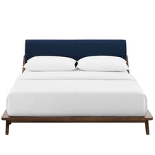 Load image into Gallery viewer, Luella Upholstered Fabric Queen Platform Bed by Modway