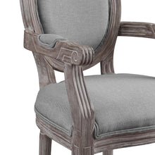 Load image into Gallery viewer, Emanate Vintage French Upholstered Fabric Dining Armchair by Modway