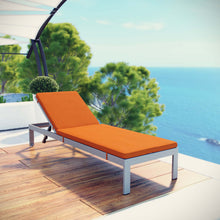 Load image into Gallery viewer, Shore Outdoor Patio Aluminum Chaise with Cushions by Modway