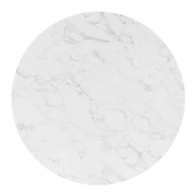 Load image into Gallery viewer, Tupelo 40" Artificial Marble Dining Table by Modway