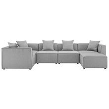 Load image into Gallery viewer, Saybrook 6-Piece Outdoor Patio Upholstered Sectional Sofa by Modway