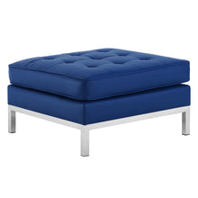 Load image into Gallery viewer, Loft Tufted Vegan Leather Ottoman by Modway