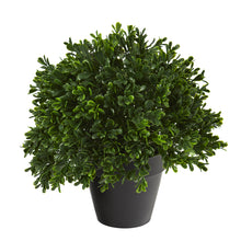 Load image into Gallery viewer, 10" Boxwood Topiary Artificial Plant UV Resistant