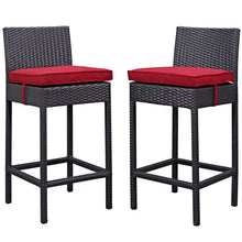 Load image into Gallery viewer, Lift Outdoor Patio Bar Stool Set of 2 by Modway