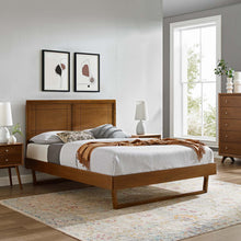 Load image into Gallery viewer, Marlee Wood Queen Platform Bed With Angular Frame by Modway