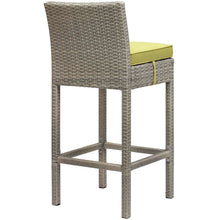 Load image into Gallery viewer, Conduit Outdoor Patio Wicker Rattan Bar Stool by Modway