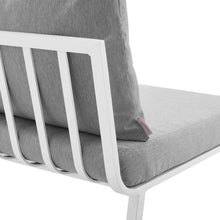 Load image into Gallery viewer, Riverside Outdoor Patio Aluminum Armless Chair by Modway
