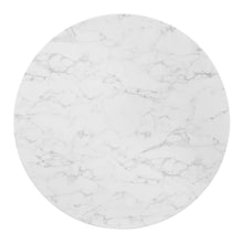 Load image into Gallery viewer, Zinque 47" Artificial Marble Dining Table by Modway