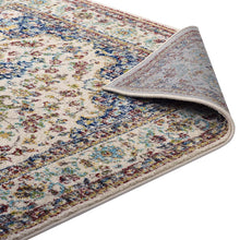 Load image into Gallery viewer, Meryam Distressed Vintage Medallion 5x8 Area Rug by Modway