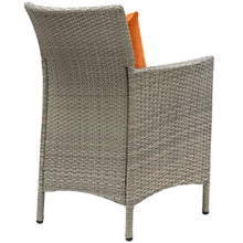 Load image into Gallery viewer, Conduit Outdoor Patio Wicker Rattan Dining Armchair Set of 2 by Modway