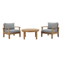Load image into Gallery viewer, Marina 3 Piece Outdoor Patio Teak Set by Modway
