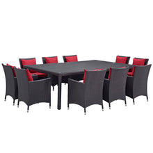 Load image into Gallery viewer, Convene 11 Piece Outdoor Patio Dining Set by Modway