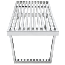 Load image into Gallery viewer, Sauna 5' Stainless Steel Bench by Modway