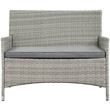 Load image into Gallery viewer, Bridge 4 Piece Outdoor Patio Patio Conversation Set by Modway