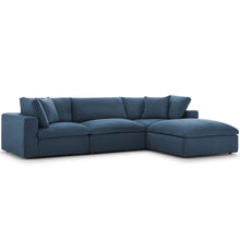 Load image into Gallery viewer, Commix 4 Piece Down Filled Overstuffed Sectional Sofa Set by Modway