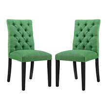 Load image into Gallery viewer, Duchess Fabric Dining Chair Set of 2 by Modway