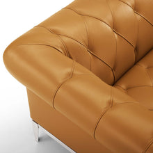 Load image into Gallery viewer, Idyll Tufted Button Upholstered Leather Chesterfield Loveseat by Modway