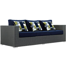 Load image into Gallery viewer, Sojourn 3 Piece Outdoor Patio Sunbrella¨ Sectional Set by Modway