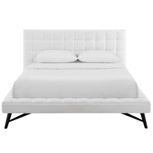 Load image into Gallery viewer, Julia Biscuit Tufted Performance Velvet Queen Platform Bed by Modway