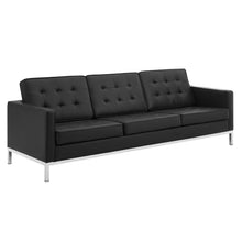Load image into Gallery viewer, Loft 3-Piece Tufted Vegan Leather Furniture Set by Modway