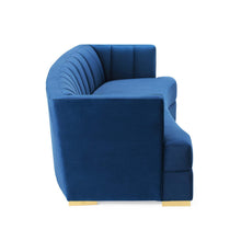 Load image into Gallery viewer, Encompass Channel Tufted Performance Velvet Curved Sofa by Modway
