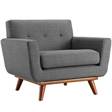Load image into Gallery viewer, Engage Upholstered Fabric Armchair by Modway