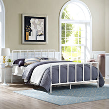 Load image into Gallery viewer, Dower Stainless Steel Queen Bed by Modway