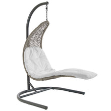 Load image into Gallery viewer, Landscape Hanging Chaise Lounge Outdoor Patio Swing Chair by Modway
