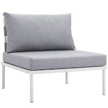 Load image into Gallery viewer, Harmony Armless Outdoor Patio Aluminum Chair by Modway