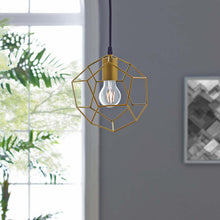 Load image into Gallery viewer, Pique Gold Metal Ceiling Fixture by Modway