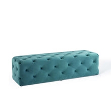 Load image into Gallery viewer, Amour 60" Tufted Button Entryway Performance Velvet Bench by Modway