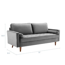 Load image into Gallery viewer, Valour Performance Velvet Sofa by Modway