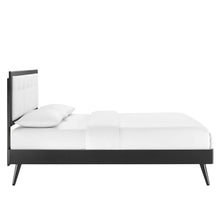 Load image into Gallery viewer, Willow Wood Full Platform Bed With Splayed Legs by Modway