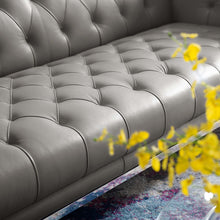 Load image into Gallery viewer, Idyll Tufted Button Upholstered Leather Chesterfield Sofa by Modway