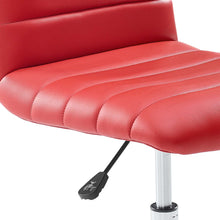 Load image into Gallery viewer, Ripple Armless Mid Back Vinyl Office Chair by Modway