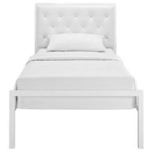 Load image into Gallery viewer, Mia Vinyl Twin Bed by Modway