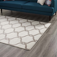 Load image into Gallery viewer, Beltara Chain Link Transitional Trellis 8x10 Area Rug by Modway