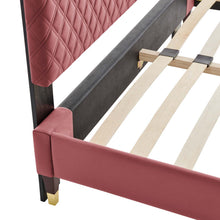 Load image into Gallery viewer, Harlow Performance Velvet Twin Platform Bed Frame by Modway